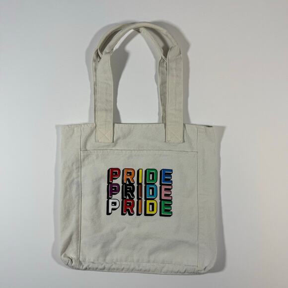 Pride Canvas Bag Washable Grocery Bag Book Bag - Picture 1 of 3